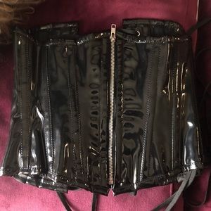 PVC Steel Boned Underbust Corset